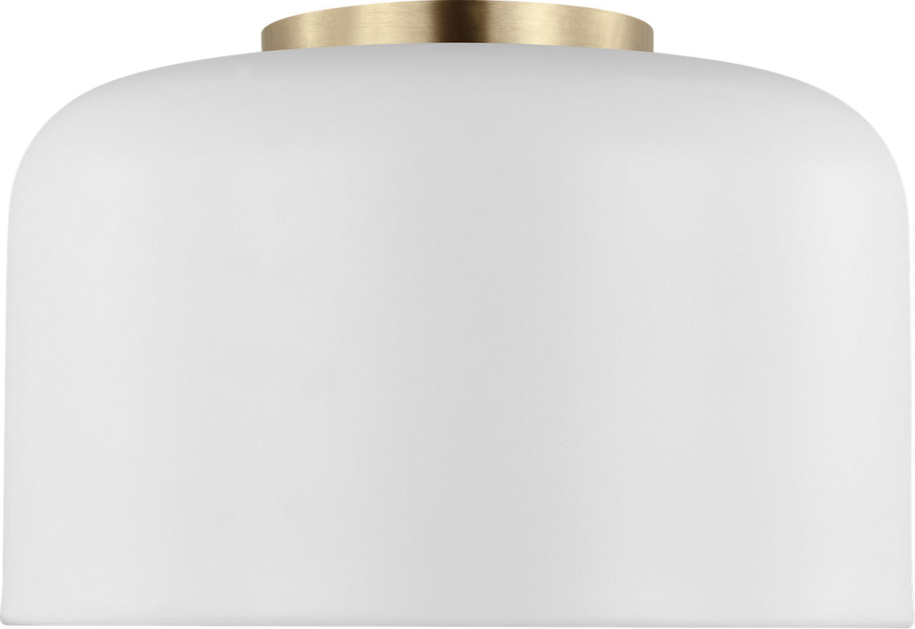 Malone Small Flush Mount Matte White