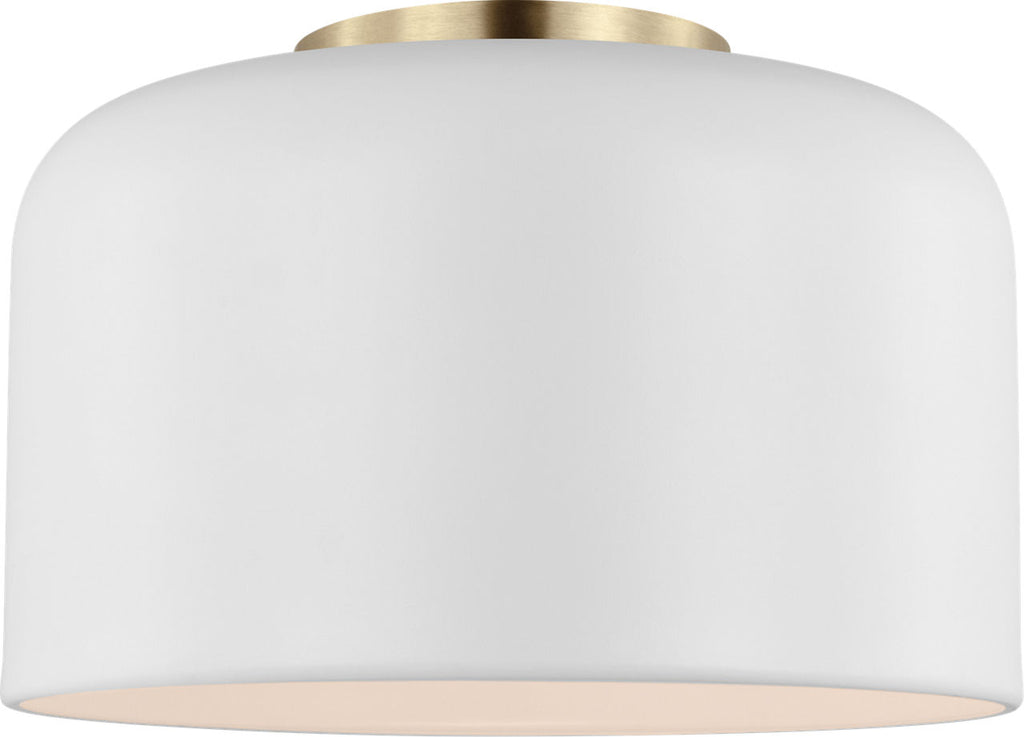 Malone Small Flush Mount Matte White