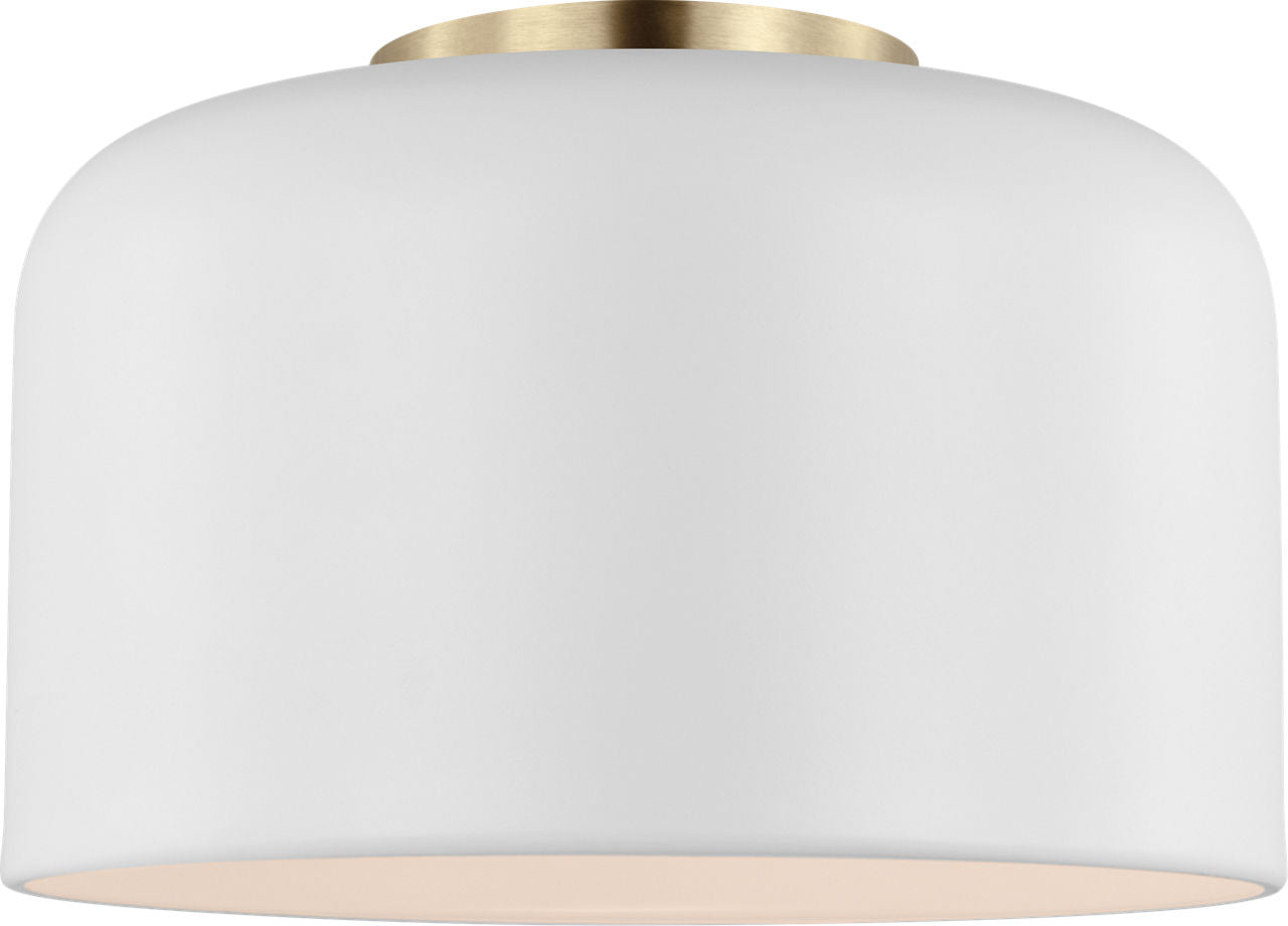Malone Small Flush Mount Matte White