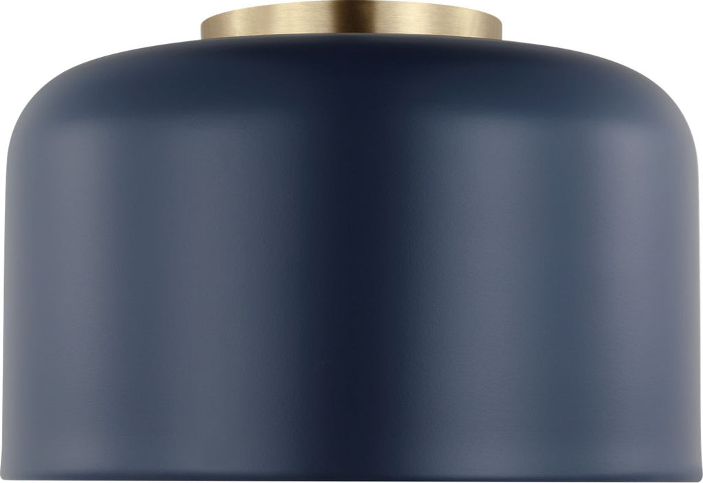 Malone Small Flush Mount Navy