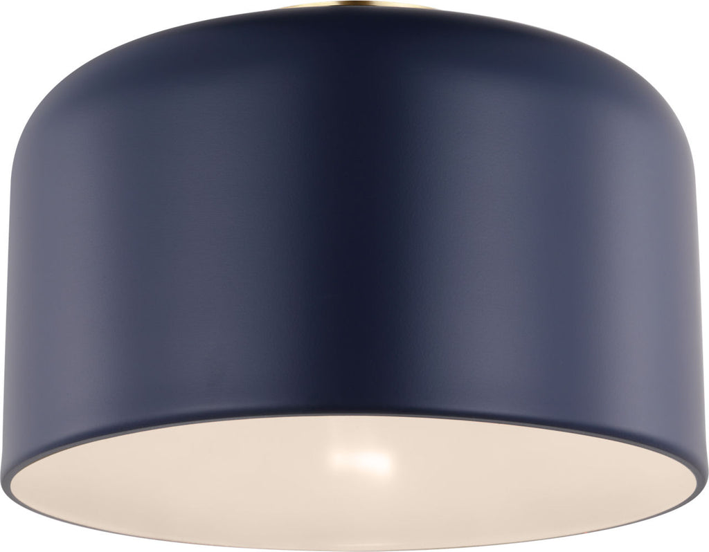 Malone Small Flush Mount Navy