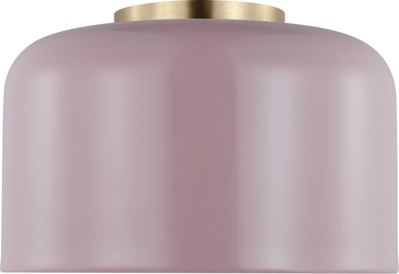 Malone Small Flush Mount Rose