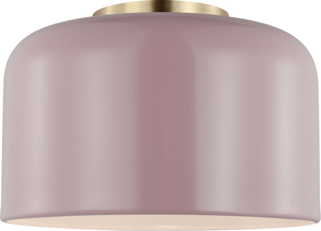 Malone Small Flush Mount Rose