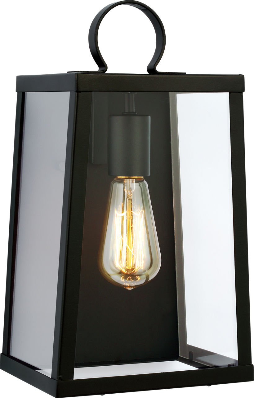 Marinus Medium One Light Outdoor Wall Lantern Black