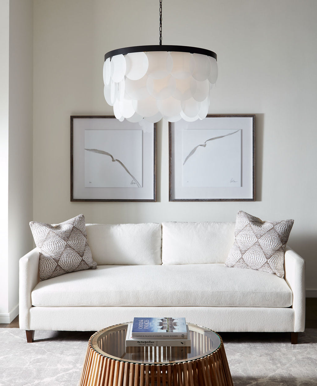 Mellita Eight Light Pendant | Midnight Black