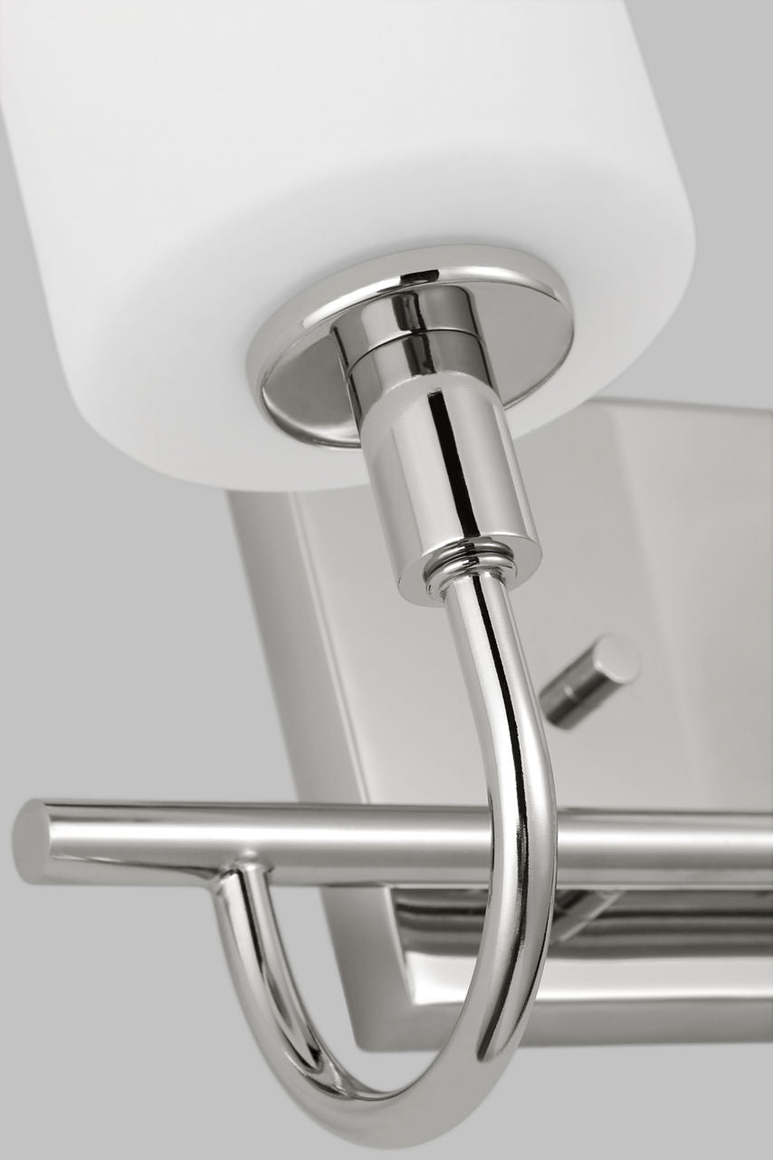 Oak Moore Two Light Wall / Bath Chrome