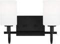 Oak Moore Two Light Wall / Bath Midnight Black