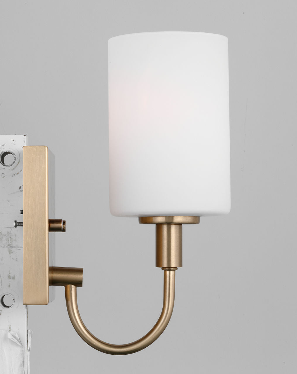 Oak Moore One Light Wall / Bath Sconce Satin Brass