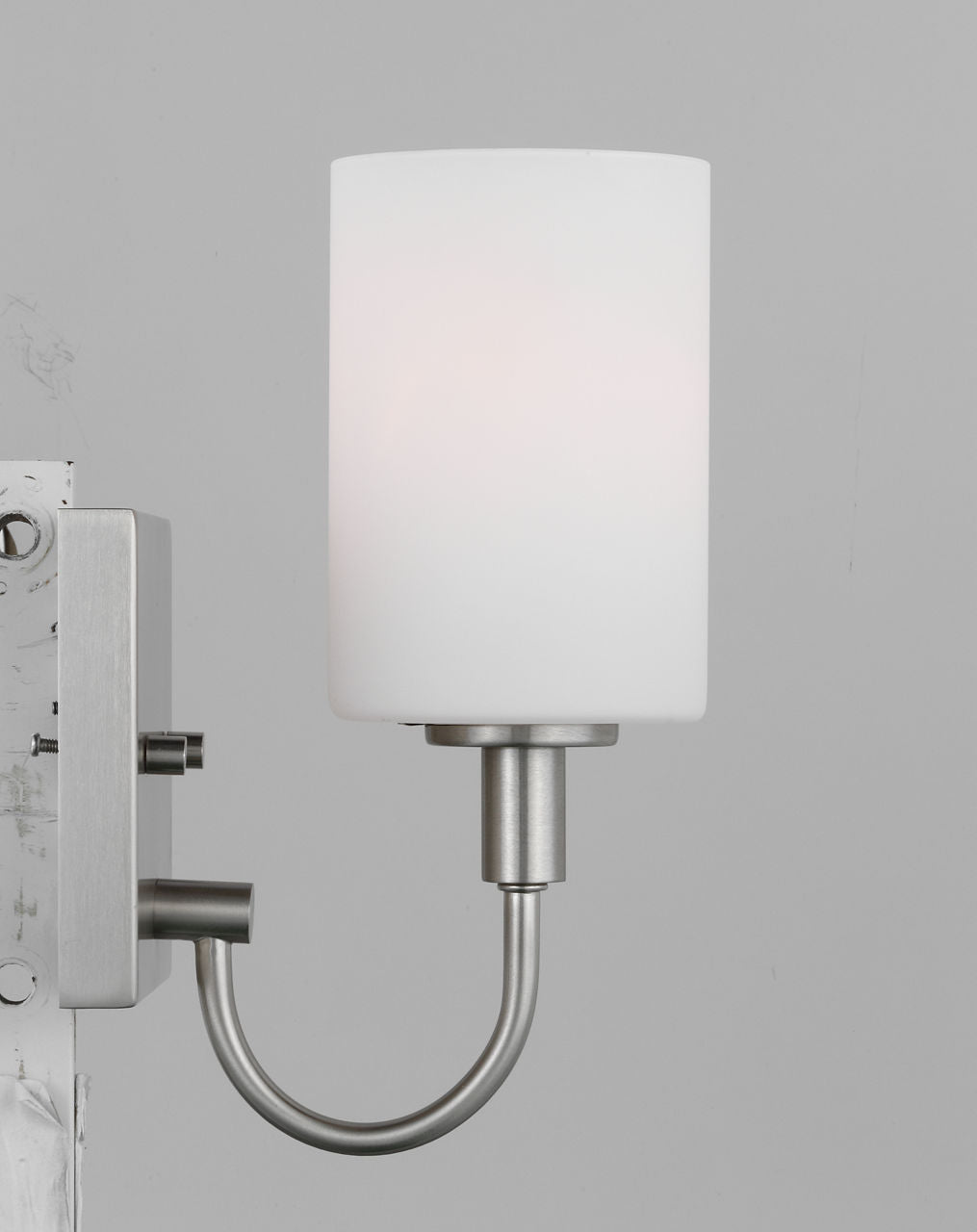 Oak Moore One Light Wall / Bath Sconce Brushed Nickel