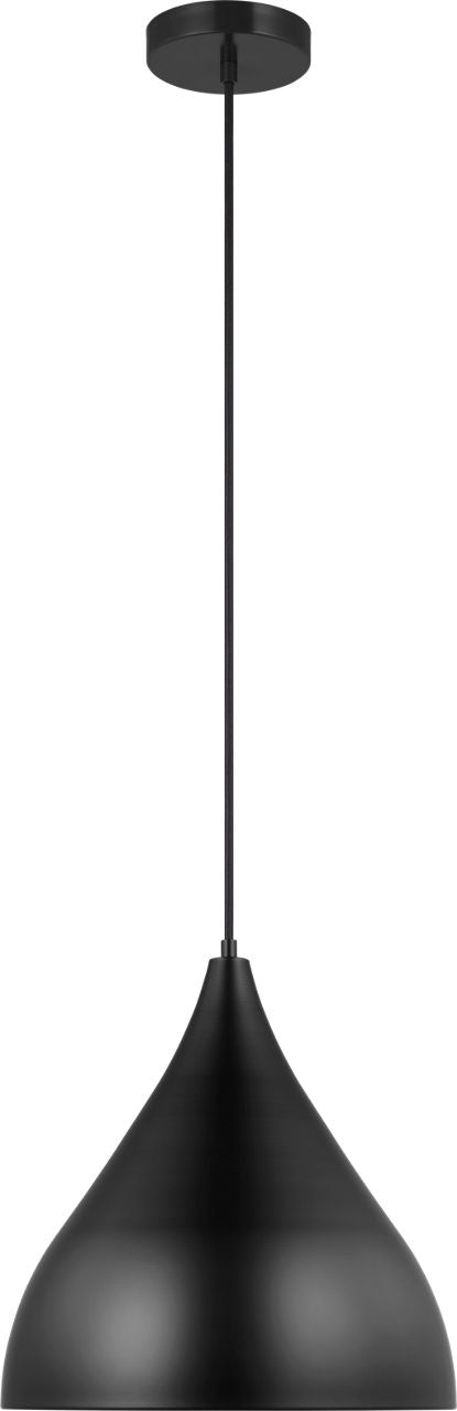 Oden Medium Pendant Midnight Black