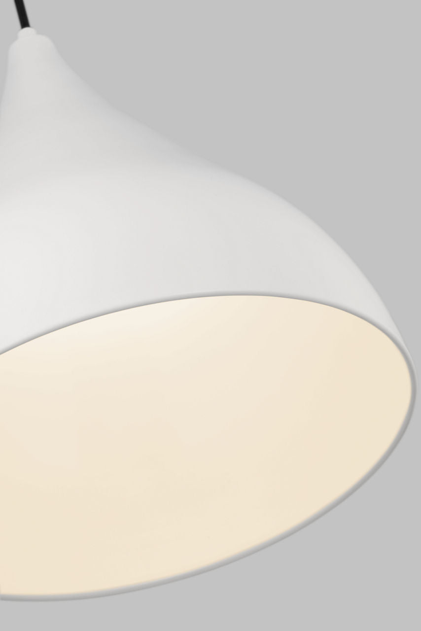 Oden Medium Pendant Matte White