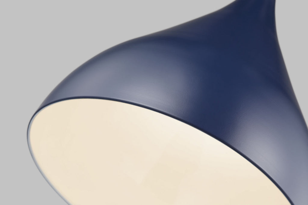 Oden Medium Pendant Navy Bulbs Included