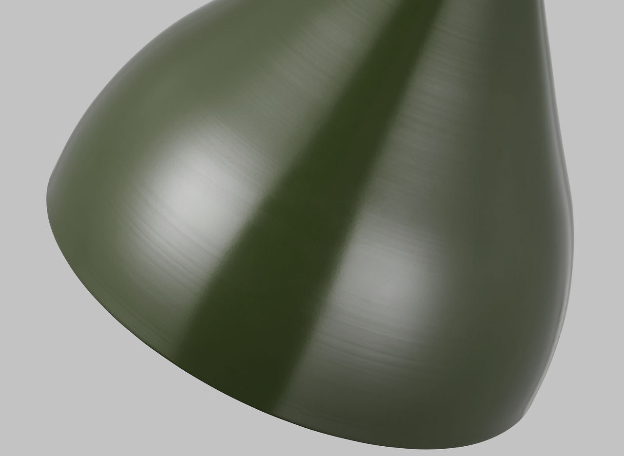 Oden Medium Pendant Olive Bulbs Inc