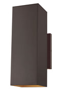 Pohl Medium Two Light Wall Lantern Bronze Bulbs Included