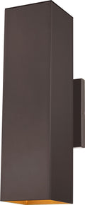 Pohl Large Two Light Wall Lantern Bronze