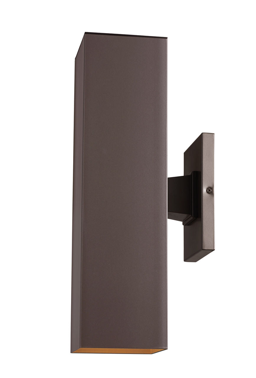Pohl Large Two Light Wall Lantern Bronze