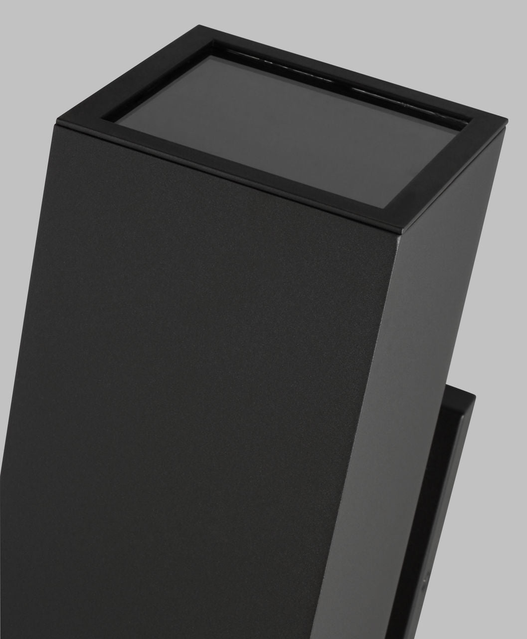 Pohl Large Two Light Wall Lantern Black