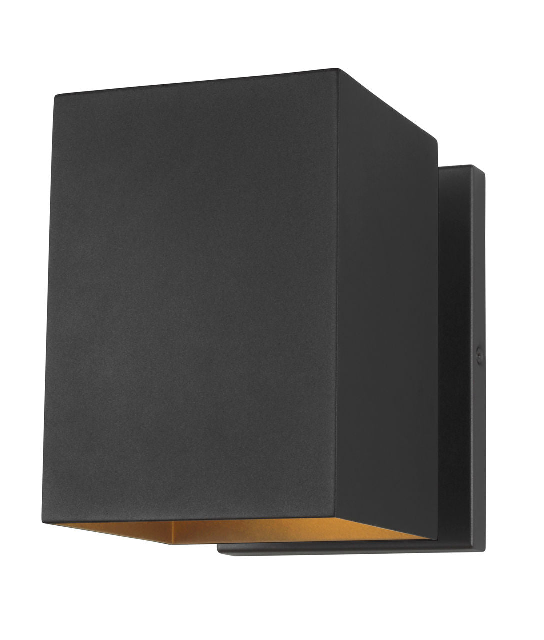 Pohl Small One Light Wall Lantern Black