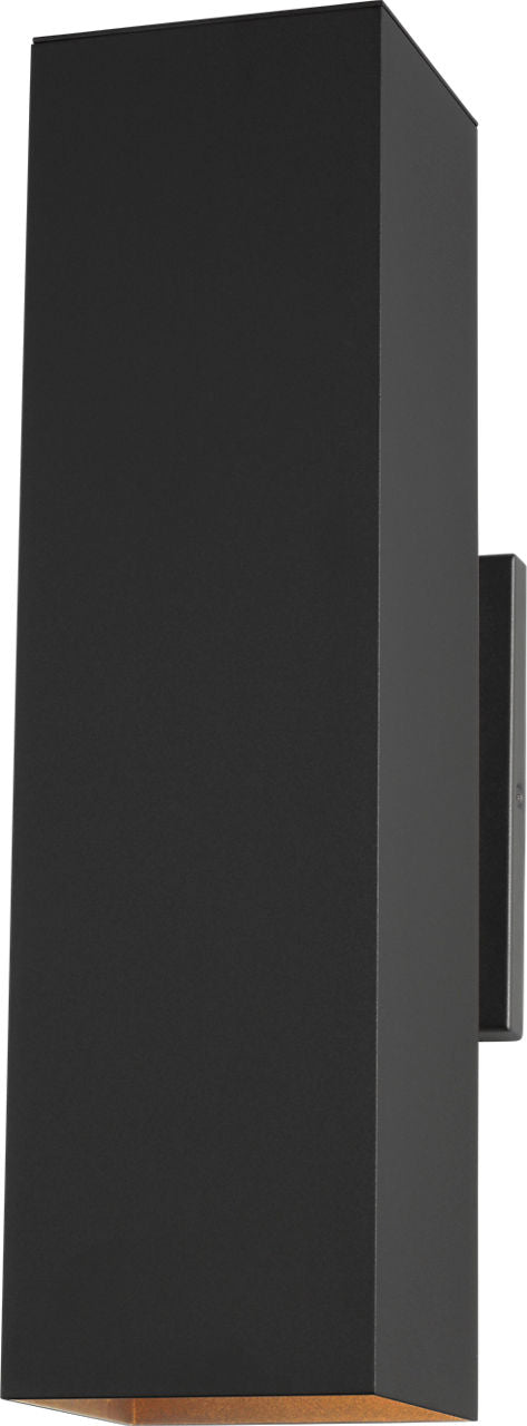 Pohl Large Two Light Wall Lantern Black