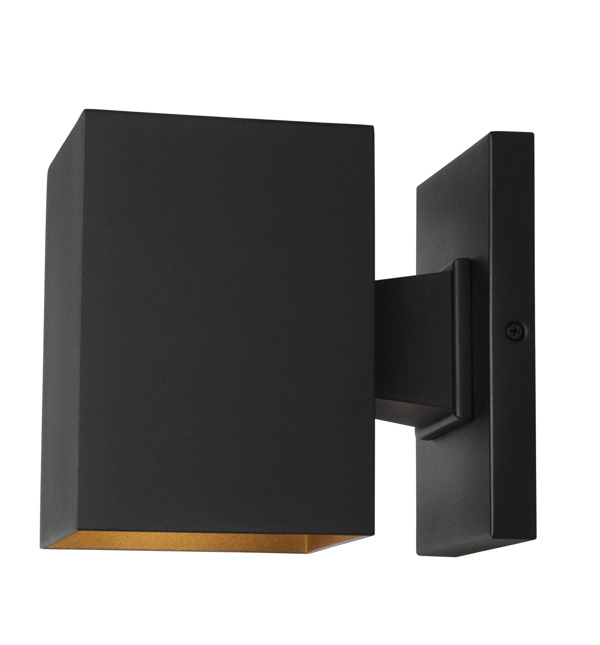 Pohl Small One Light Wall Lantern Black