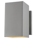 Pohl Medium One Light Wall Lantern Painted Brushed Nickel Bulbs Included