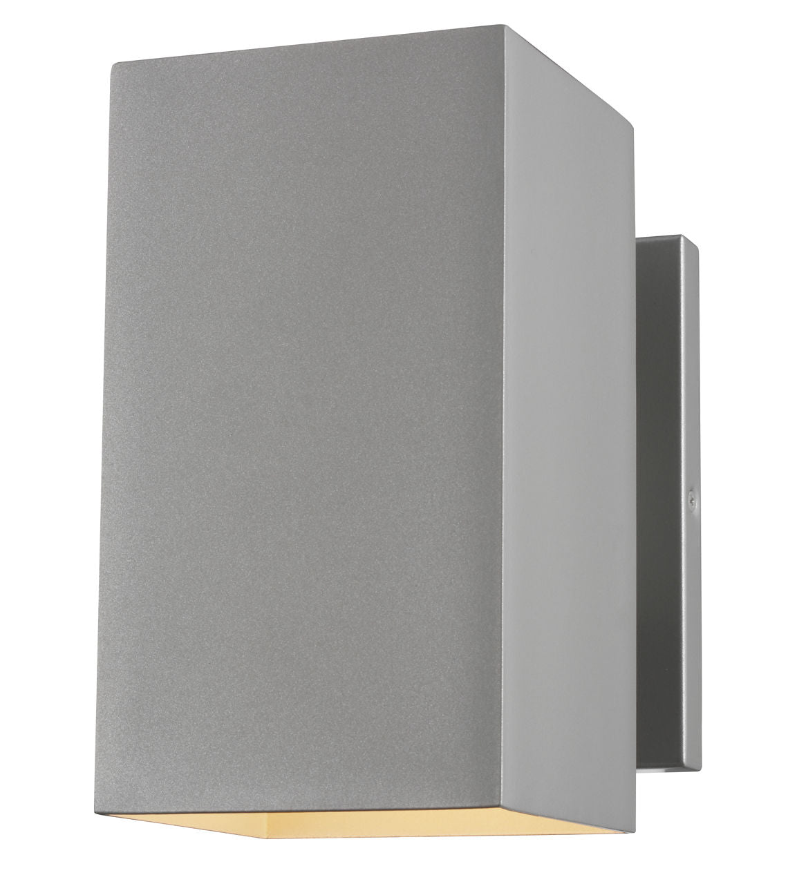 Pohl Medium One Light Wall Lantern Painted Brushed Nickel Bulbs Included