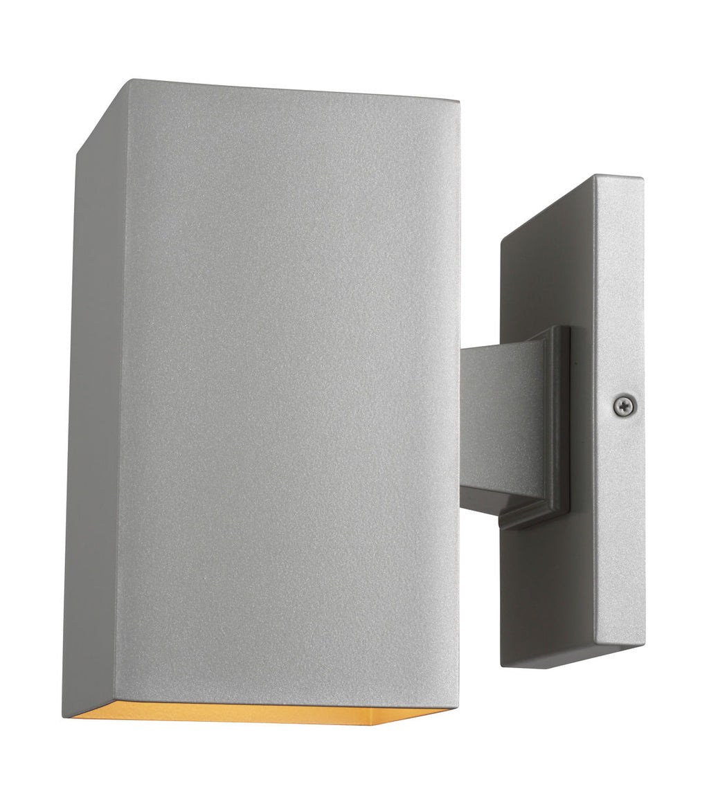 Pohl Medium One Light Wall Lantern Painted Brushed Nickel