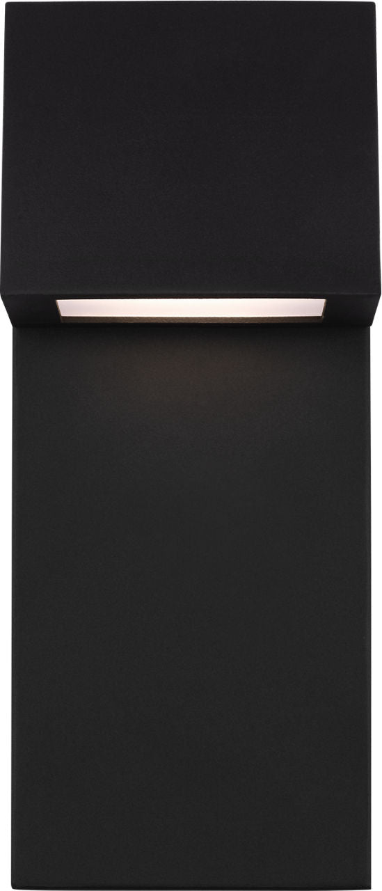 Rocha Small LED Outdoor Wall Lantern Black Bulbs Included