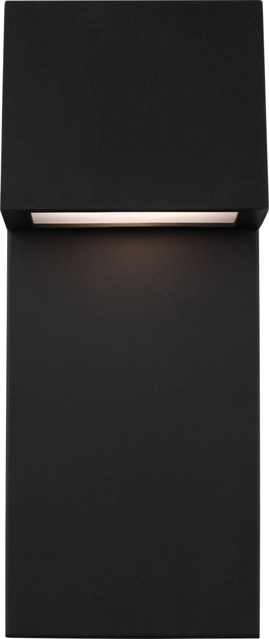 Rocha Medium LED Outdoor Wall Lantern Black Bulbs Included