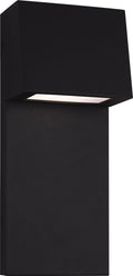Rocha Small LED Outdoor Wall Lantern Black Bulbs Included