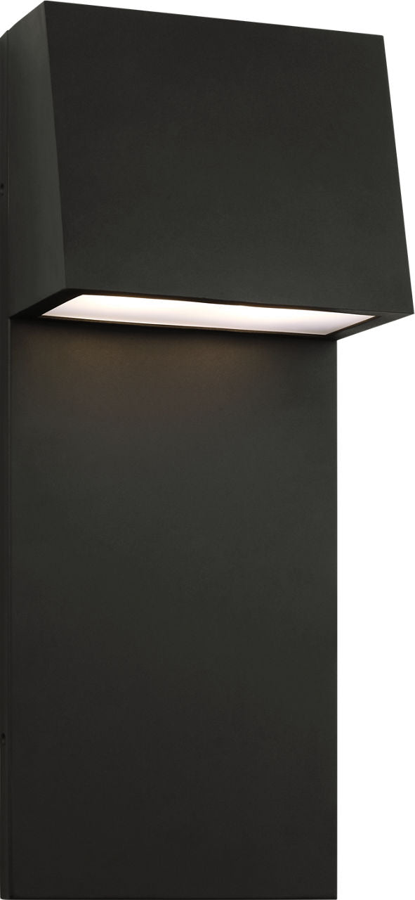 Rocha Extra Large LED Outdoor Wall Lantern Black Bulbs Included