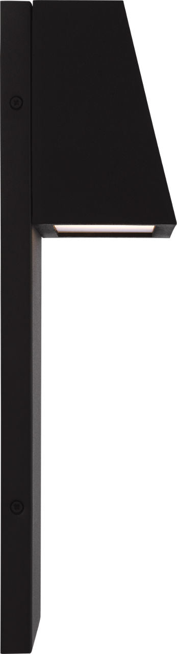Rocha Medium LED Outdoor Wall Lantern Black Bulbs Included