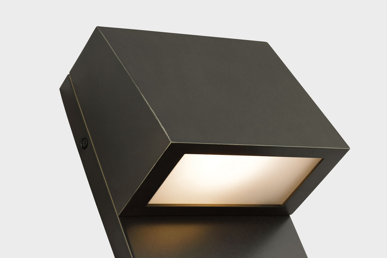 Rocha Medium LED Outdoor Wall Lantern Antique Bronze Bulbs Included