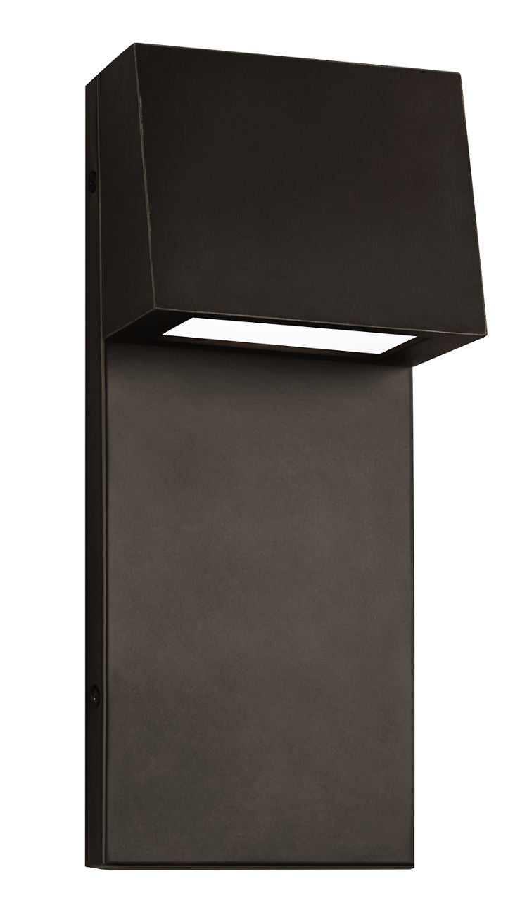 Rocha Small LED Outdoor Wall Lantern Antique Bronze Bulbs Inc