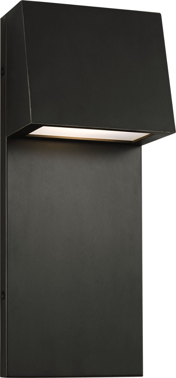 Rocha Medium LED Outdoor Wall Lantern Antique Bronze Bulbs Included