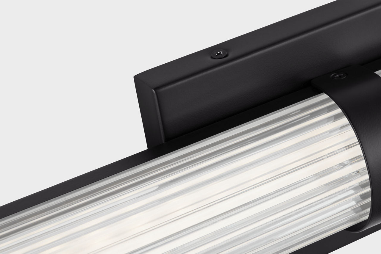 Syden Small LED Wall / Bath Midnight Black Bulbs Inc