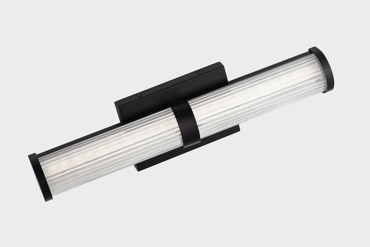 Syden Small LED Wall / Bath Midnight Black Bulbs Inc