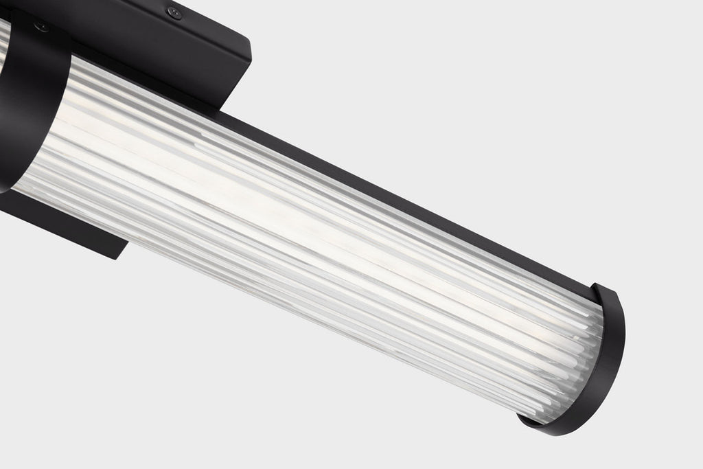 Syden Medium LED Wall / Bath Midnight Black Bulbs Inc