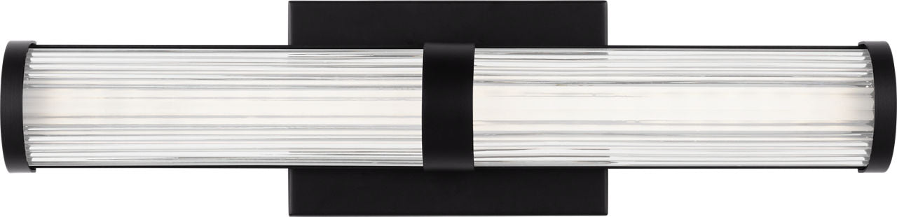 Syden Small LED Wall / Bath Midnight Black Bulbs Inc