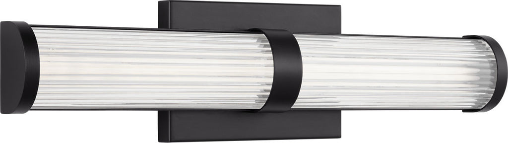 Syden Small LED Wall / Bath Midnight Black Bulbs Inc