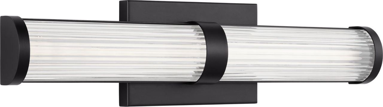 Syden Small LED Wall / Bath Midnight Black Bulbs Inc