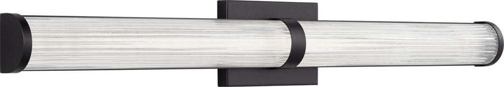 Syden Large LED Wall / Bath Midnight Black Bulbs Inc