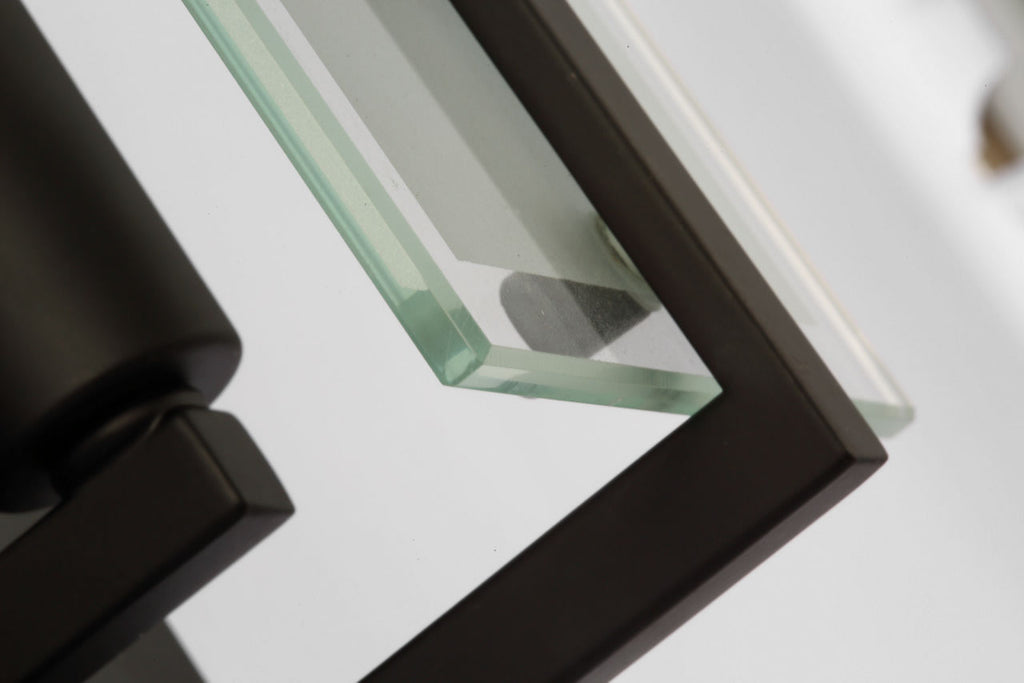 Syll One Light Wall / Bath Sconce | Sconce Midnight Black