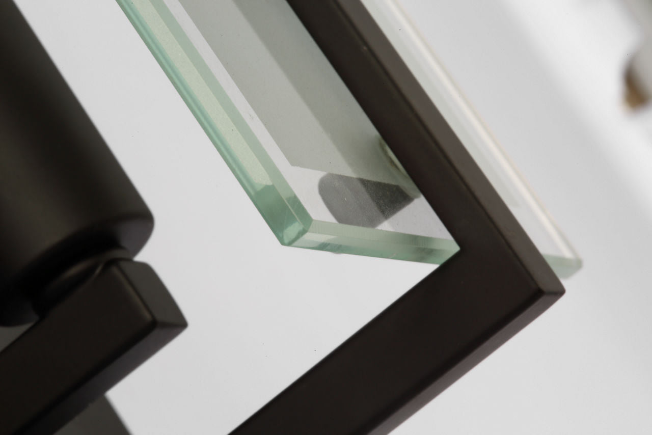 Syll One Light Wall / Bath Sconce | Sconce Midnight Black