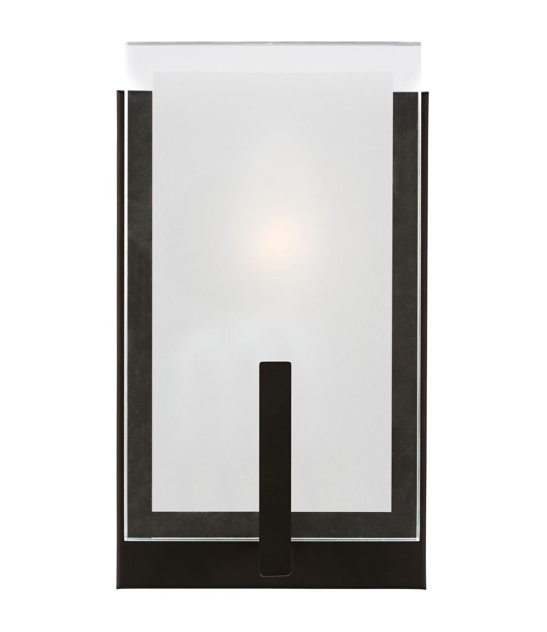 Syll One Light Wall / Bath Sconce | Sconce Midnight Black
