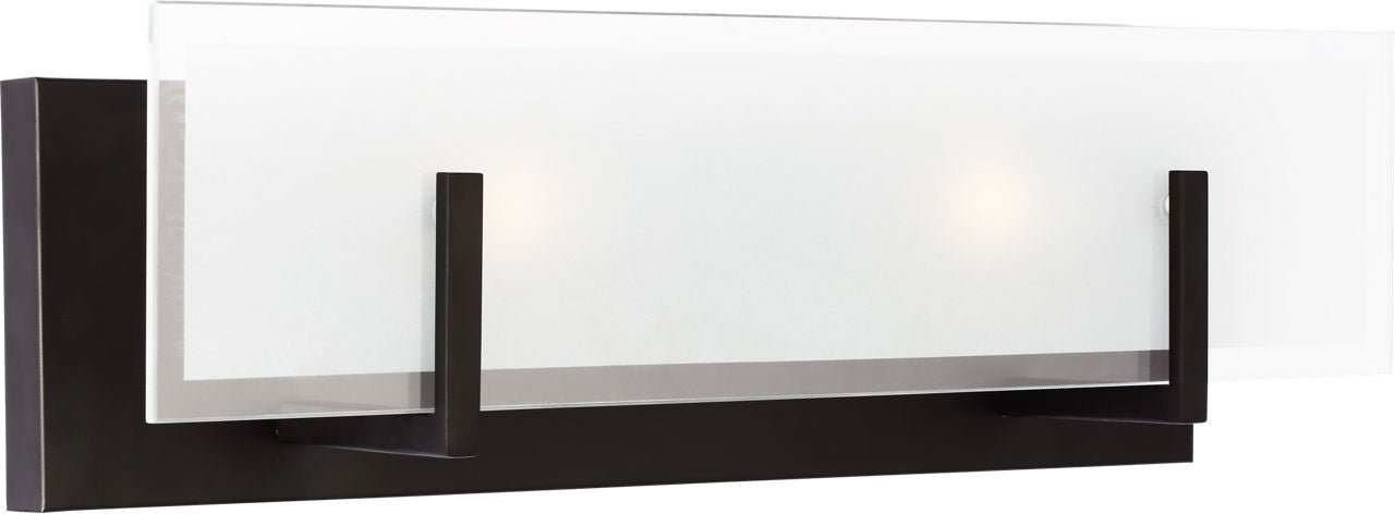 Syll Two Light Wall / Bath Sconce | Midnight Black