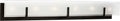 Syll Six Light Wall / Bath Sconce | Midnight Black Bulbs Included