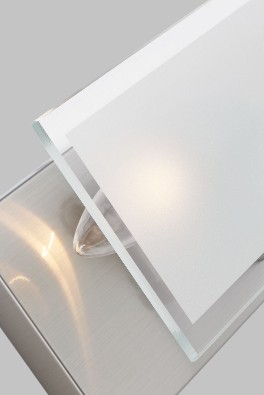 Syll Four Light Wall / Bath Sconce | Brushed Nickel Bulbs Included