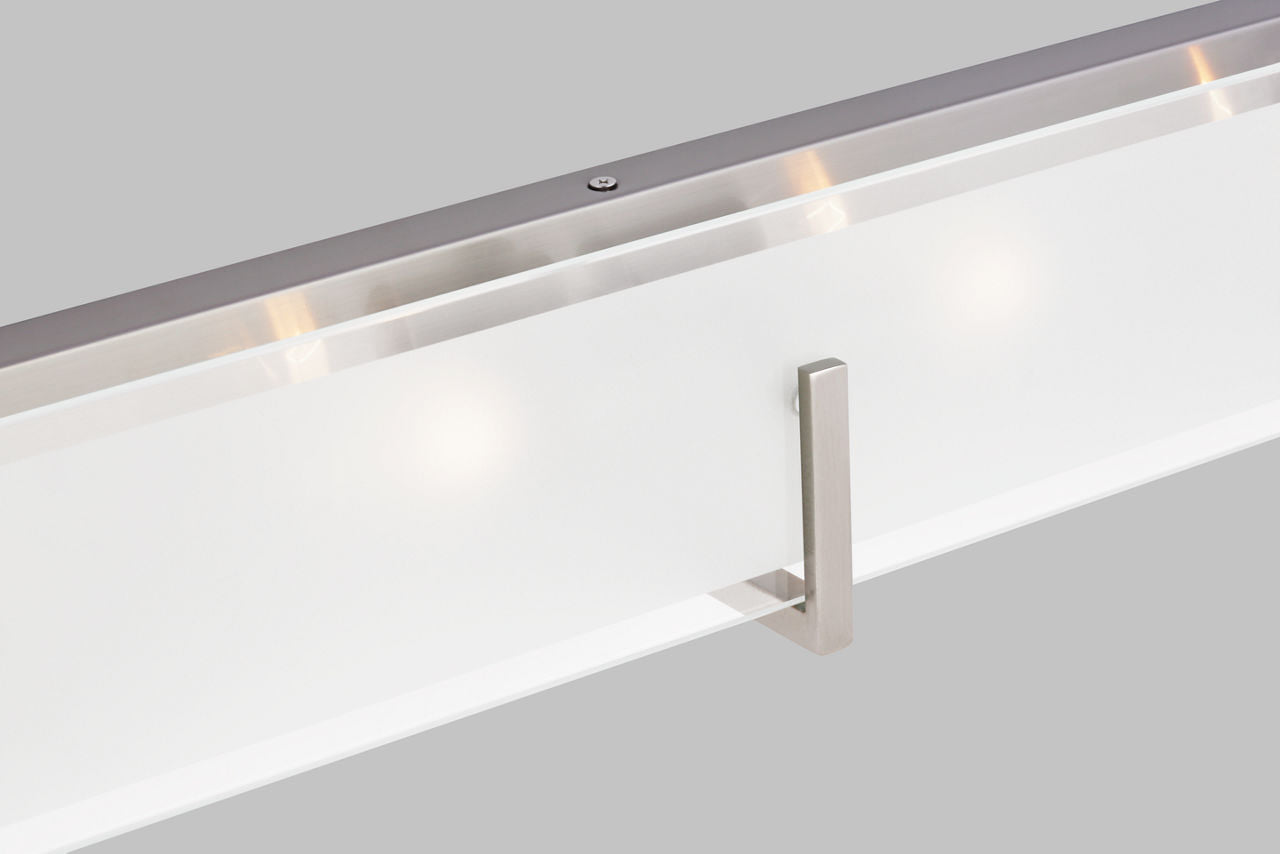 Syll Six Light Wall / Bath Sconce | Brushed Nickel