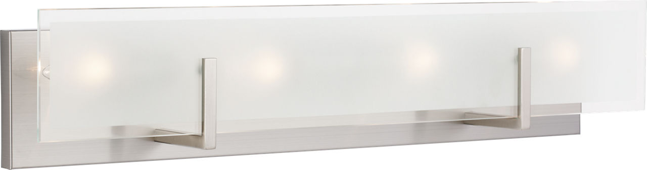 Syll Four Light Wall / Bath Sconce | Brushed Nickel